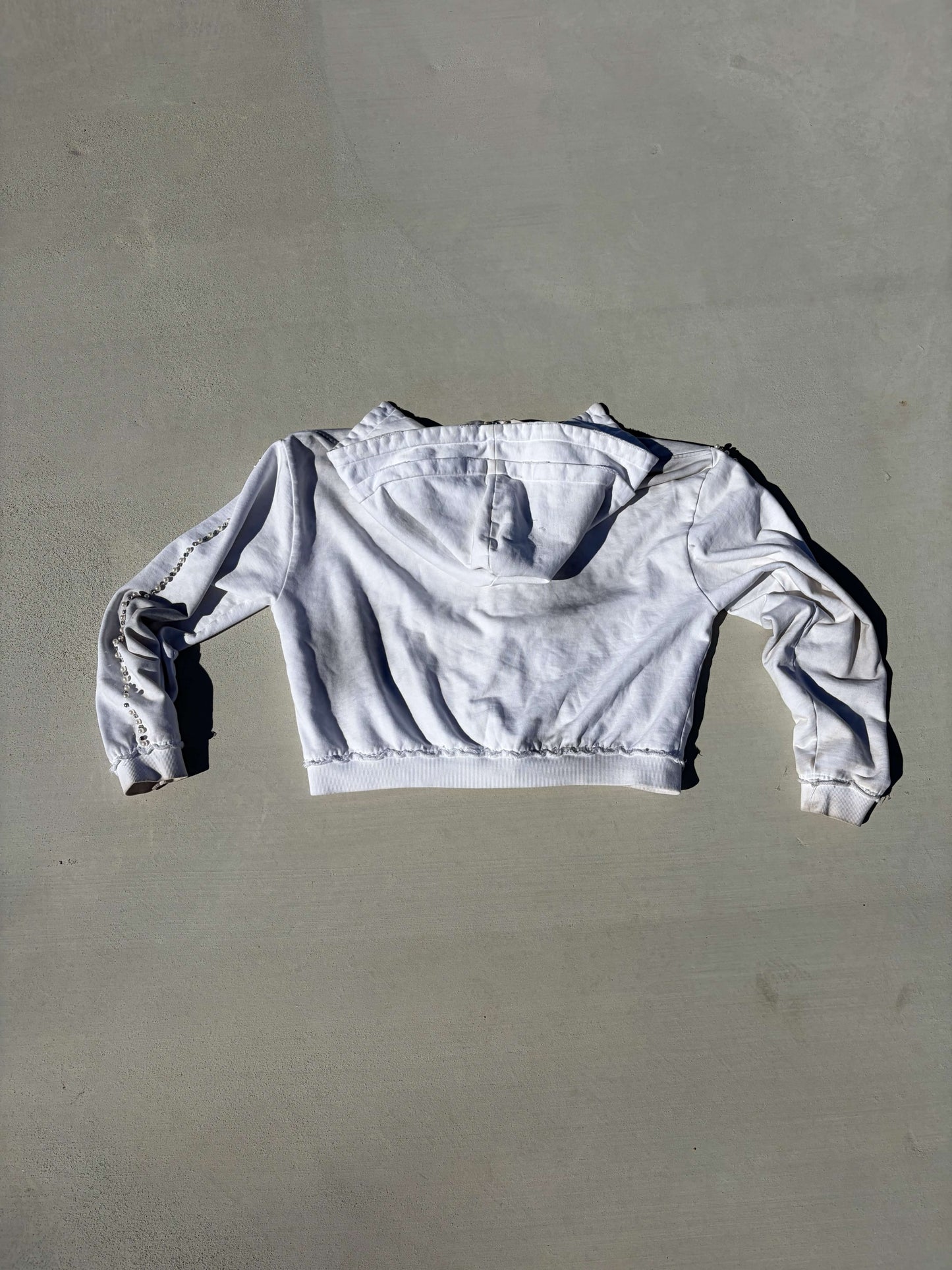 Sacrificial love hoodie “White multicolor”